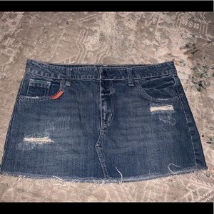 Cute Denim Mini-Skirt